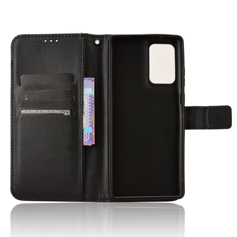 Etui Folio Do Motorola Edge 50 Fusion Punkty Za Pasek