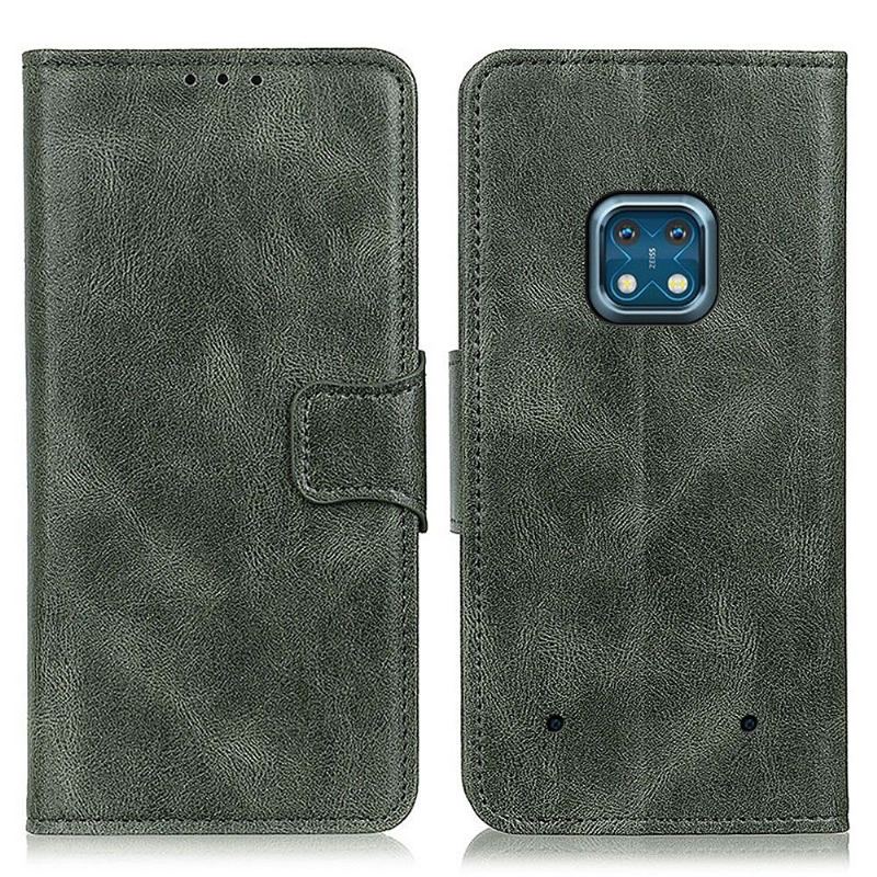 Etui Folio do Nokia XR20 Obrzeża Skórzany Futerał Faux Leather Folio Stand Funkcja