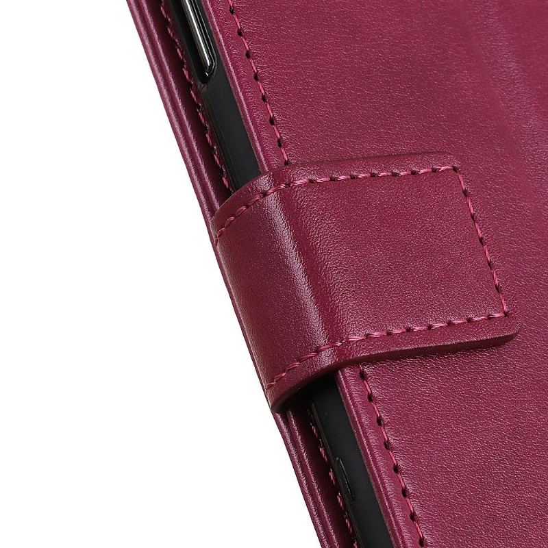 Skórzany Futerał do Nokia XR20 Anti-fall Etui Folio Cerena Faux Leather Folio