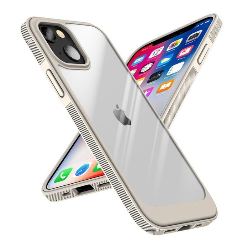 Etui do iPhone 13 Anti-fall Sneaky Clear Kolor Konturu