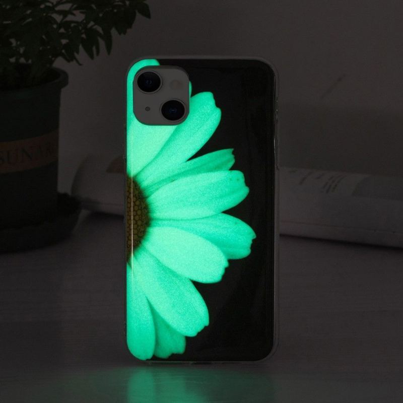 Etui do iPhone 13 Biznes Fluorescencyjna Stokrotka