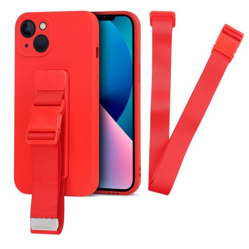 Etui do iPhone 13 Biznes Etui Ochronne Z Paskiem