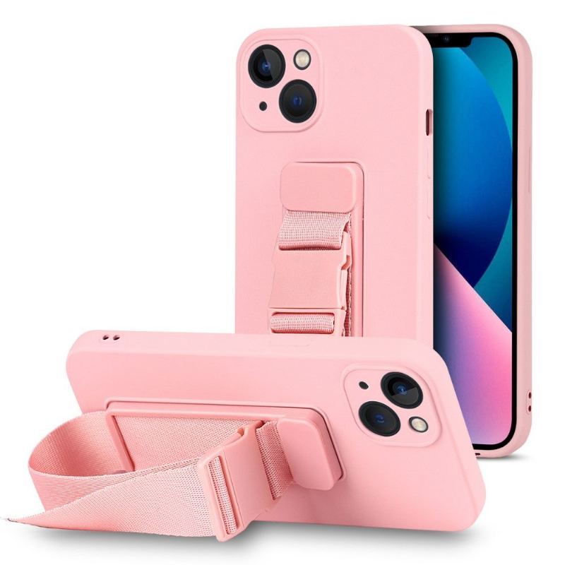 Etui do iPhone 13 Biznes Etui Ochronne Z Paskiem