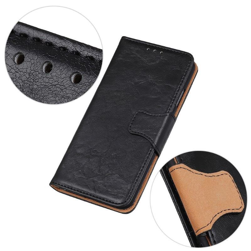 Etui do iPhone 13 Edouard Classic Faux Leather