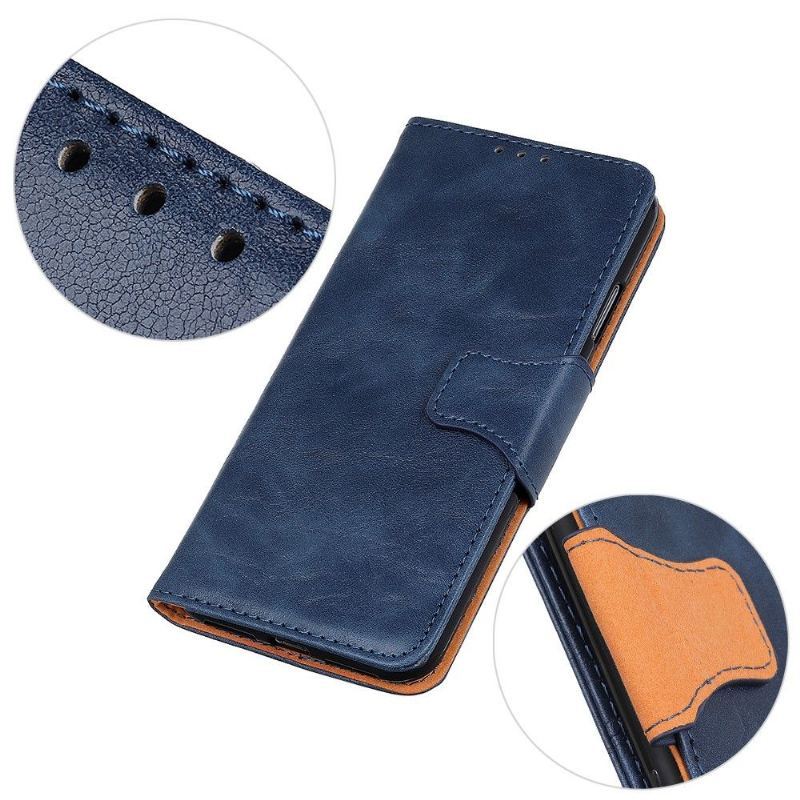 Etui do iPhone 13 Edouard Classic Faux Leather