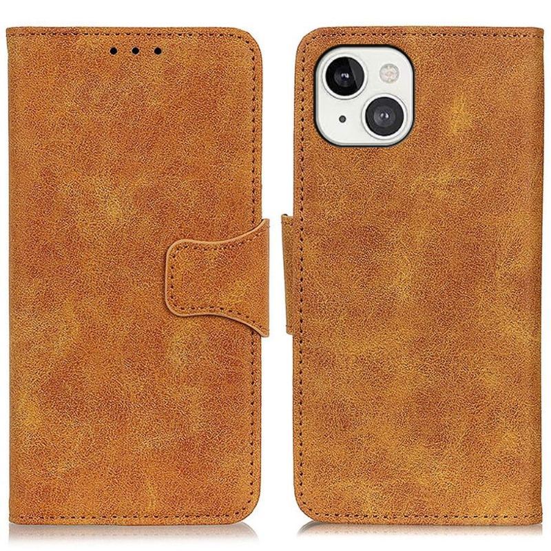 Etui do iPhone 13 Edouard Faux Leather Vintage