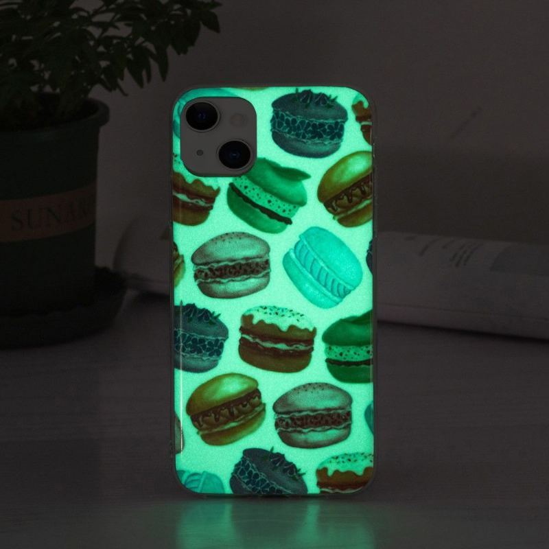 Etui do iPhone 13 Fluorescencyjne Makaroniki