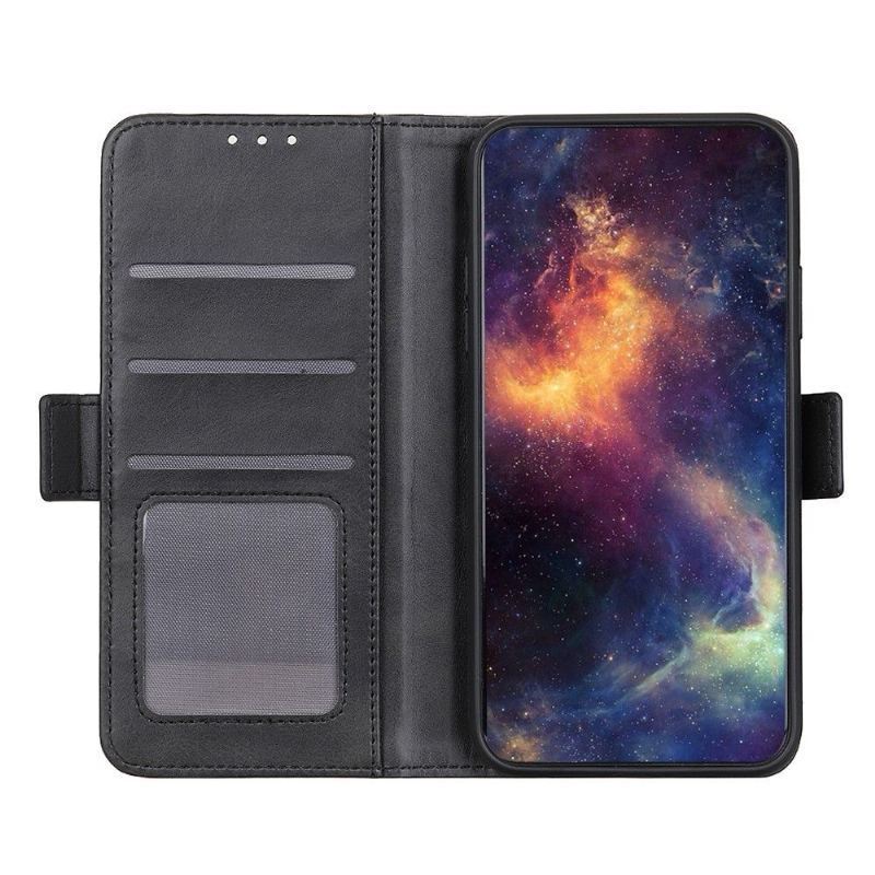 Etui do iPhone 13 Portfel Matowa Sztuczna Skóra