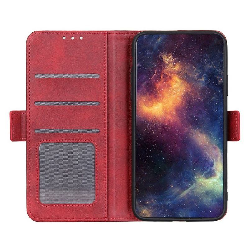 Etui do iPhone 13 Portfel Matowa Sztuczna Skóra