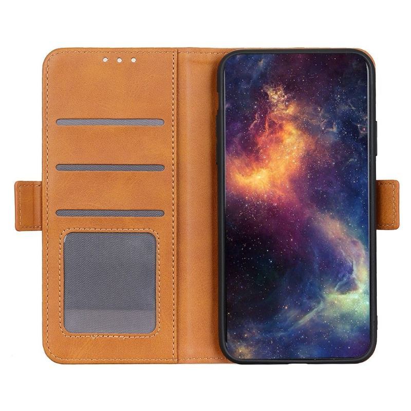 Etui do iPhone 13 Portfel Matowa Sztuczna Skóra