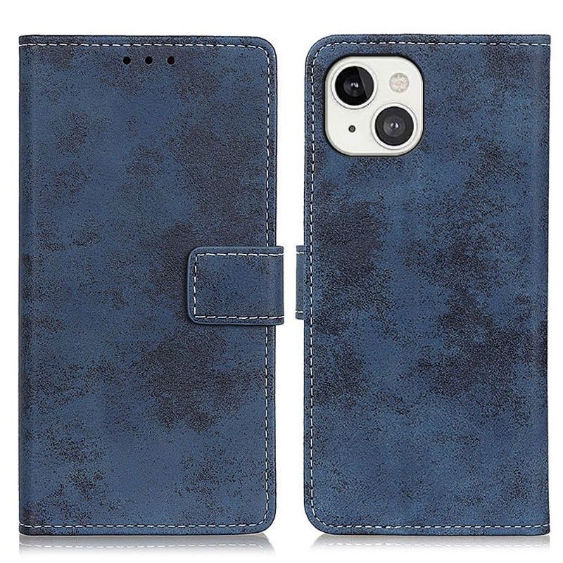 Etui Folio do iPhone 13 Cyrius Faux Leather Vintage