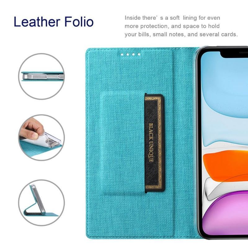 Etui Folio do iPhone 13 Obrzeża Dmx Szelki