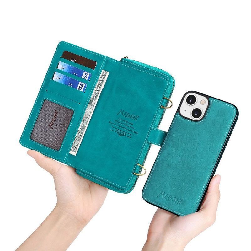 Etui Skórzany Futerał do iPhone 13 Anti-fall Etui Ochronne 020 Series