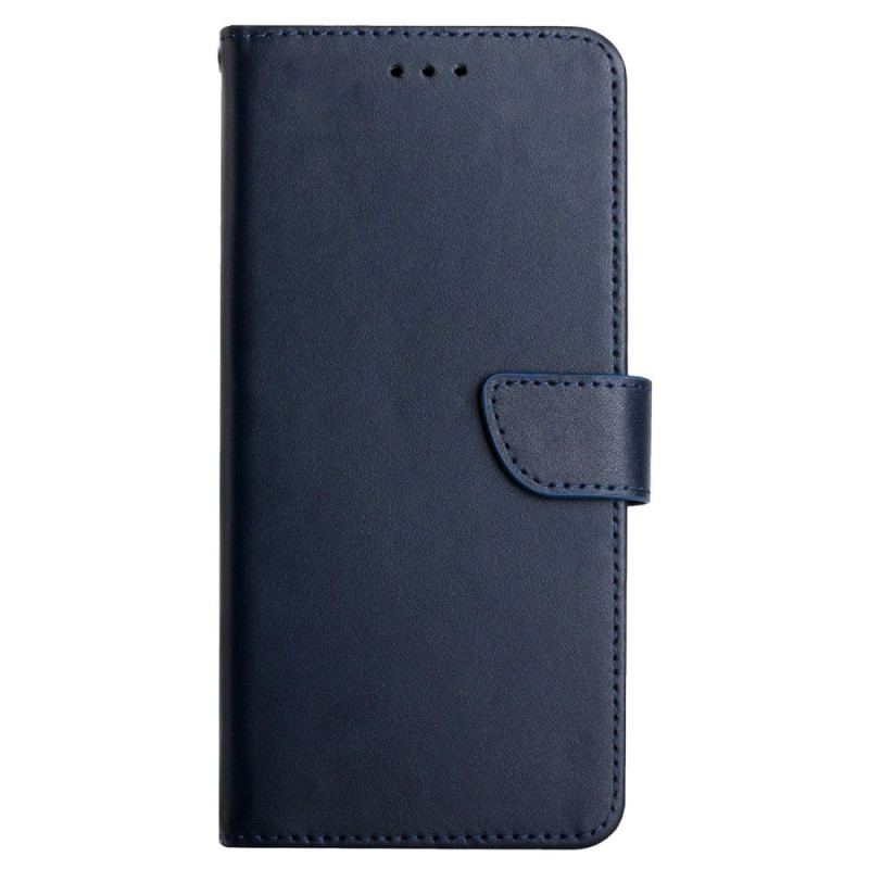 Etui Folio Do Oppo Reno 12f 5g Klasyczna Skóra Nappa