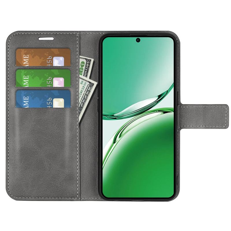 Etui Folio Oppo Reno 12f 5g Styl Skórzany