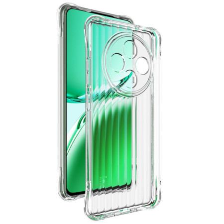 Etui Oppo Reno 12f 5g Przezroczysta Falista Tekstura Z Poduszką Powietrzną Imak