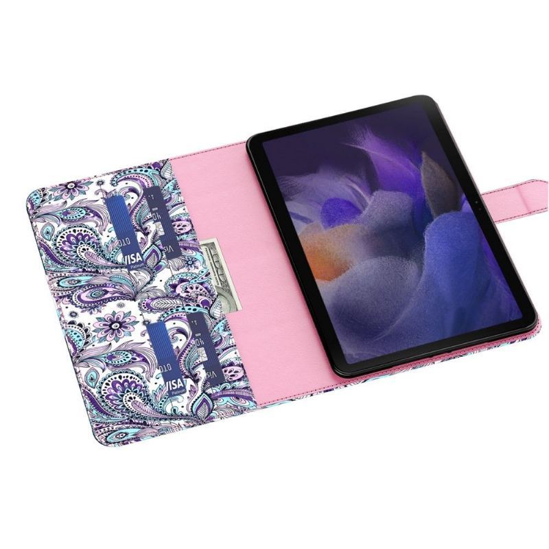 Samsung Galaxy Tab A8 (2021) Paisley Kwiatowy Pokrowiec