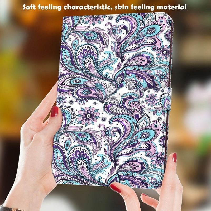 Samsung Galaxy Tab A8 (2021) Paisley Kwiatowy Pokrowiec