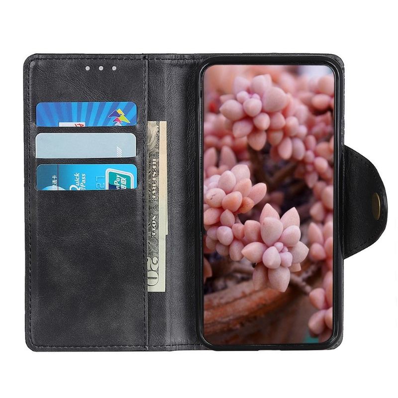 Etui do Nokia 1 Plus Anti-fall Oscar Matte Faux Leather