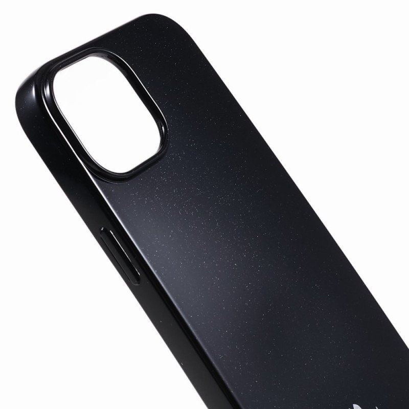 Etui do iPhone 15 Plus Brokatowy Proszek Rtęciowy