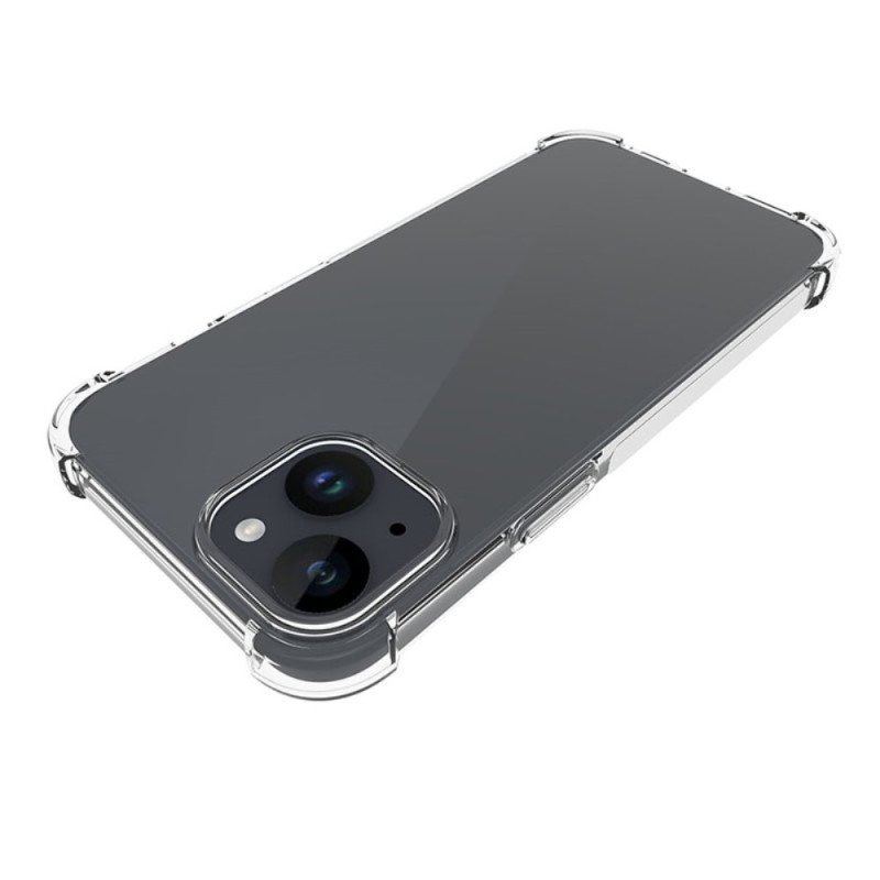 Etui do iPhone 15 Plus Przezroczyste. Wzmocnione Narożniki