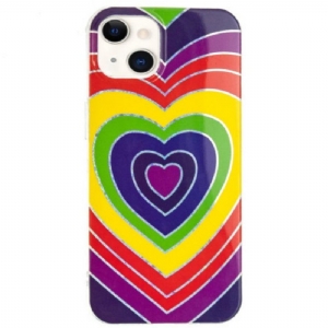 Etui do iPhone 15 Plus Psychodeliczne Serce