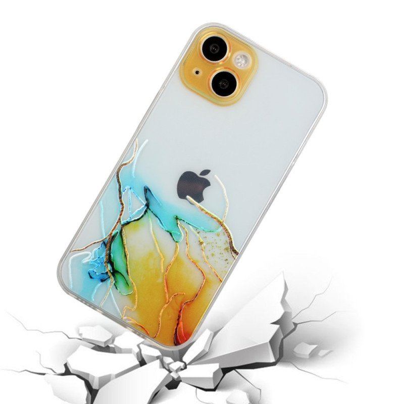 Etui do iPhone 15 Plus Styl Marmurowy