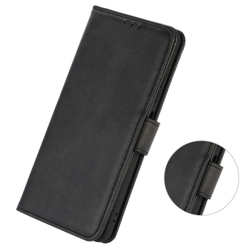 Etui Folio do iPhone 15 Plus Efekt Skóry