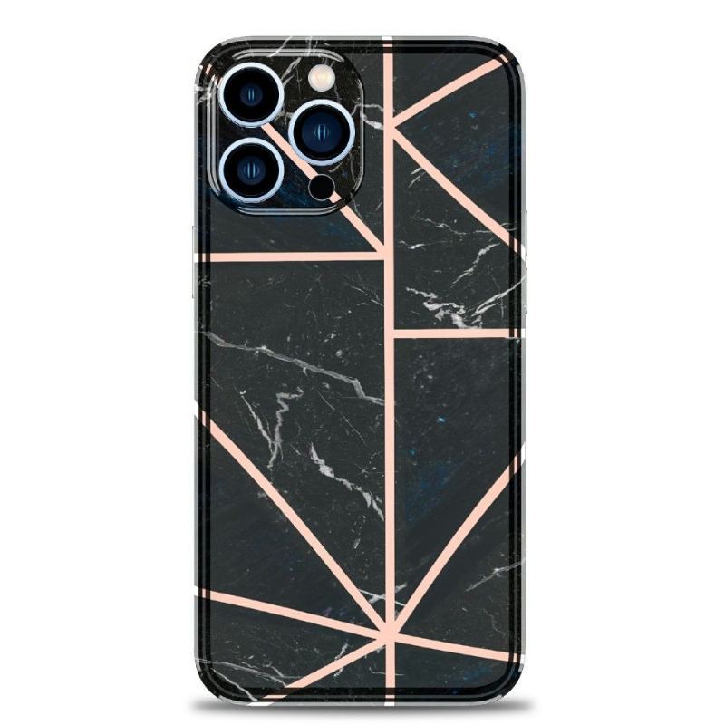 Etui do iPhone 13 Pro Max Biznes Marmurowa Geometria