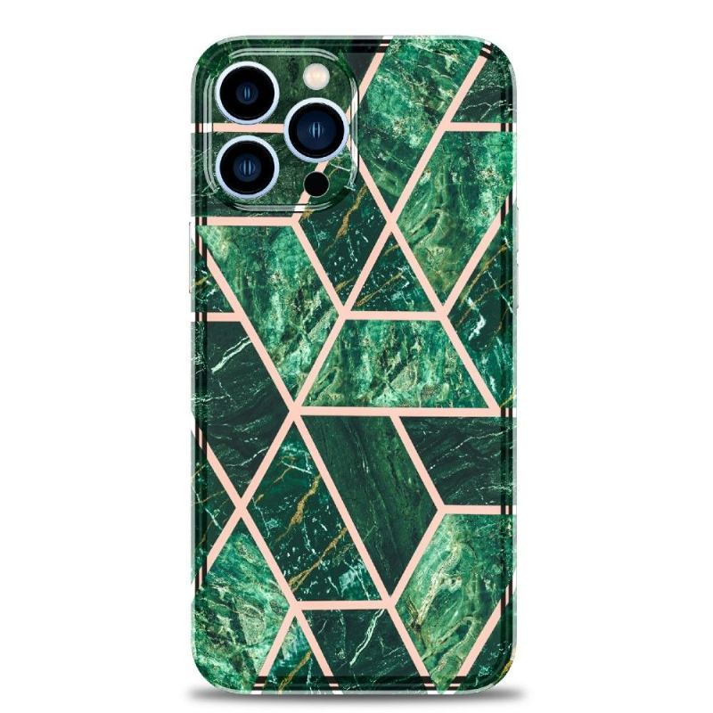 Etui do iPhone 13 Pro Max Biznes Marmurowa Geometria