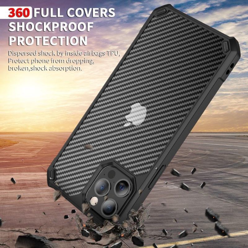 Etui do iPhone 13 Pro Max Pioneer Karbon