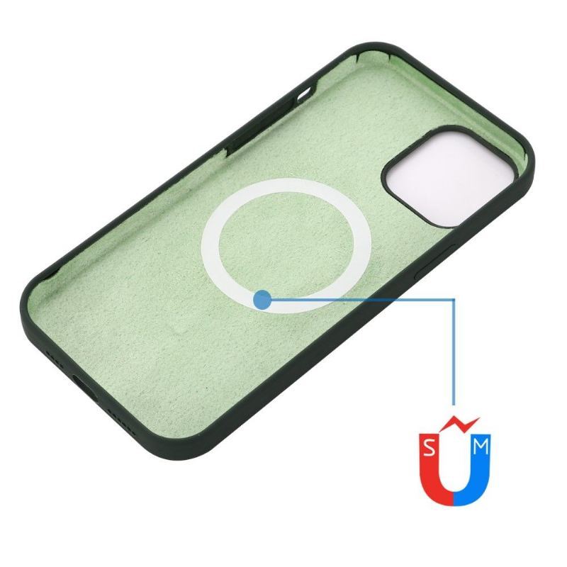 Etui do iPhone 13 Pro Max Płynny Silikon Z Magsafe