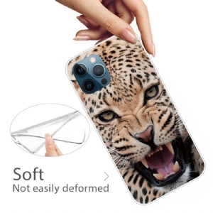 Etui do iPhone 13 Pro Max Roaring Leopard