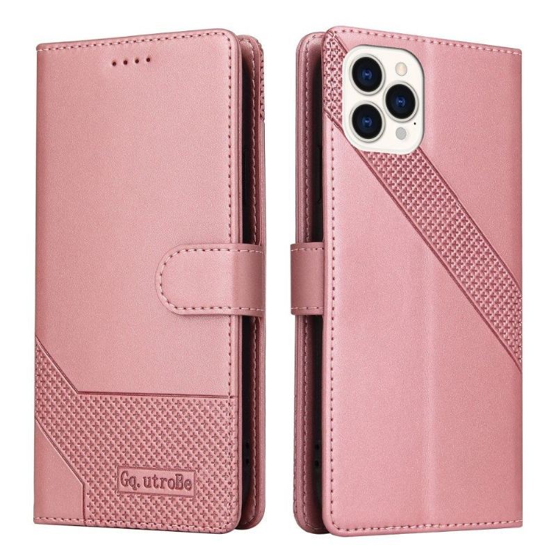 Etui Folio do iPhone 13 Pro Max Obrzeża Uchwyt Na Karty Serii 009