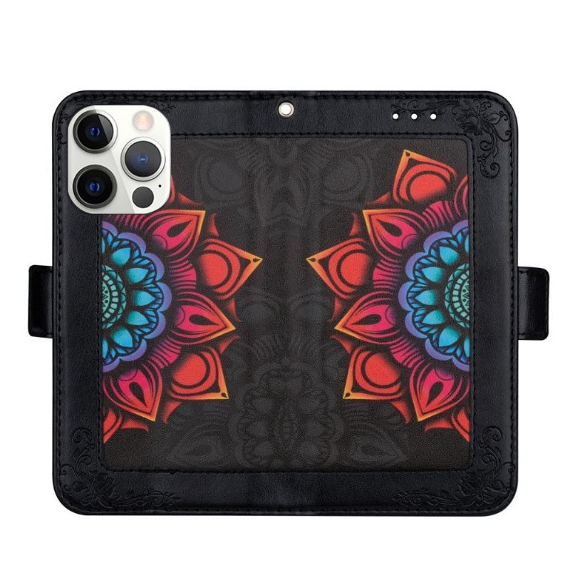 Etui Na Telefon Pokrowce do iPhone 13 Pro Max Biznes Lady Kolorowa Mandala