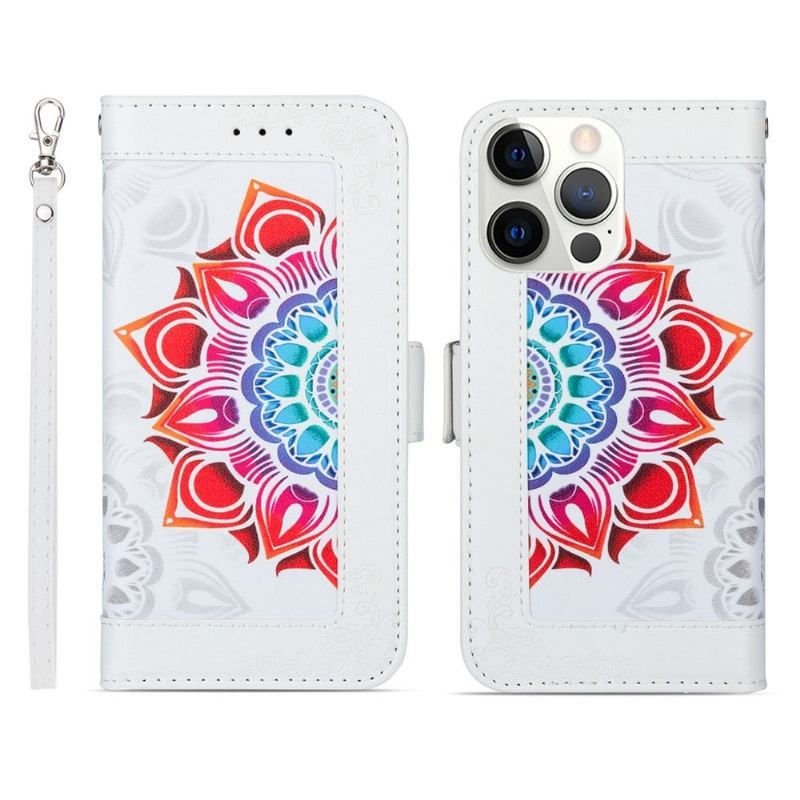 Etui Na Telefon Pokrowce do iPhone 13 Pro Max Biznes Lady Kolorowa Mandala