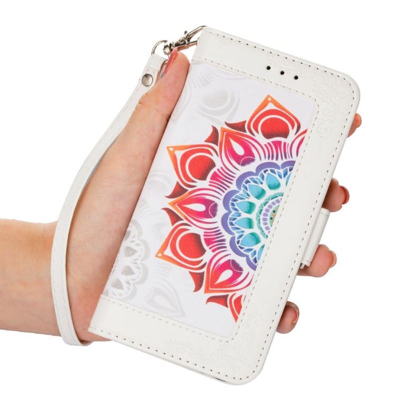 Etui Na Telefon Pokrowce do iPhone 13 Pro Max Biznes Lady Kolorowa Mandala