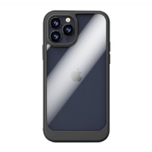 Futerały do iPhone 13 Pro Max Obrzeża Sneaky Clear Kolor Konturu