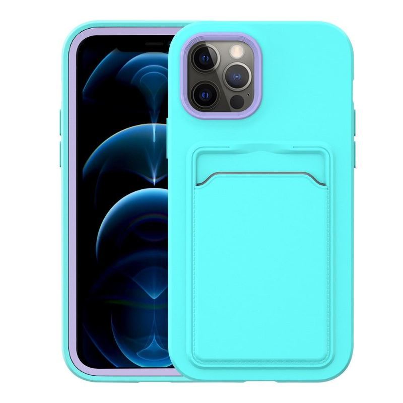 Futerały do iPhone 13 Pro Max Skin-touch Posiadacz Karty