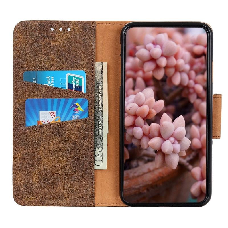 Case do Realme 8 / 8 Pro Biznes Edouard Faux Leather Vintage