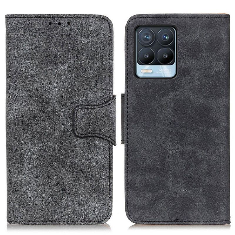 Case do Realme 8 / 8 Pro Biznes Edouard Faux Leather Vintage