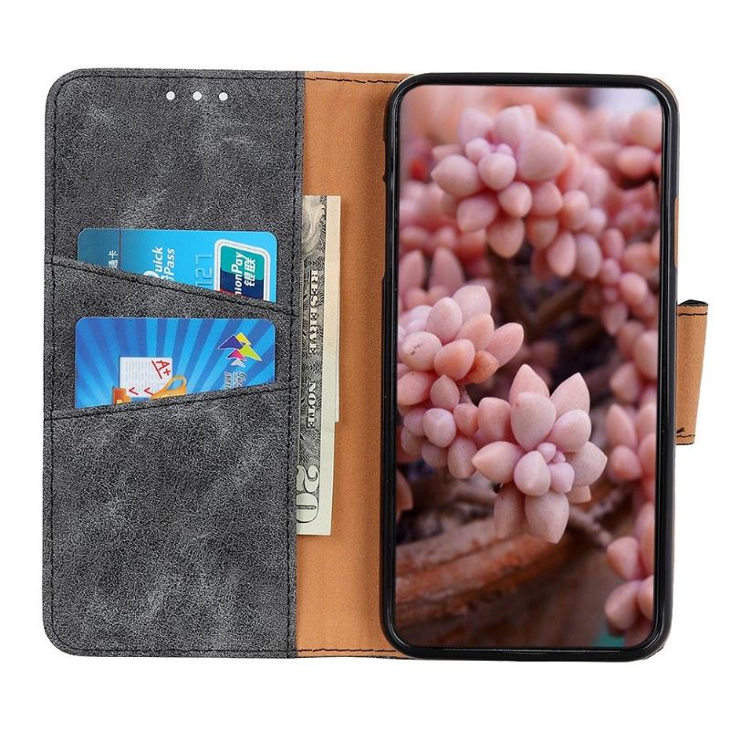 Case do Realme 8 / 8 Pro Biznes Edouard Faux Leather Vintage