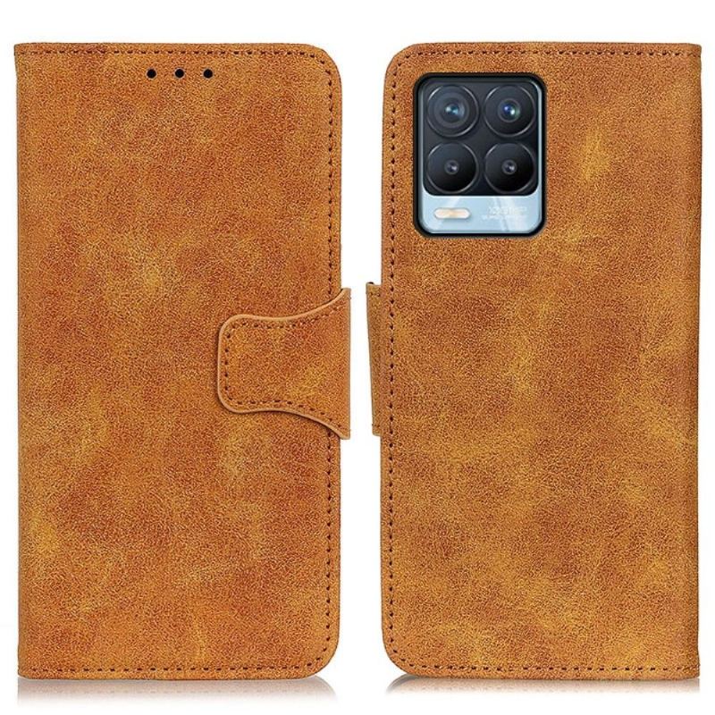 Case do Realme 8 / 8 Pro Biznes Edouard Faux Leather Vintage