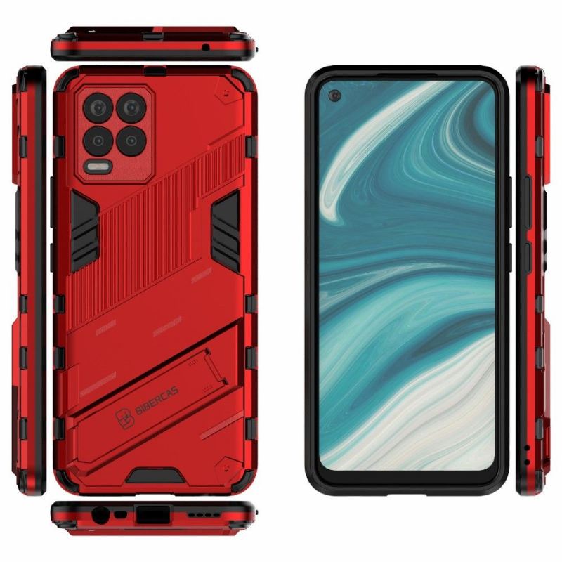 Etui do Realme 8 / 8 Pro Hybrydowy Ze Stojakiem