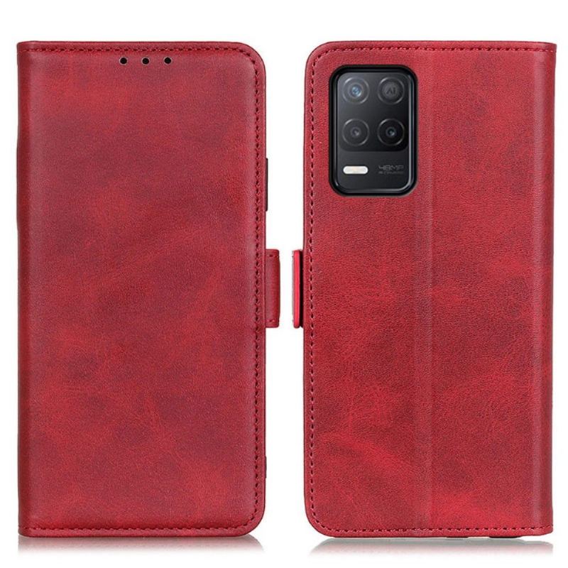 Etui do Realme 8 / 8 Pro Portfel Matowa Sztuczna Skóra