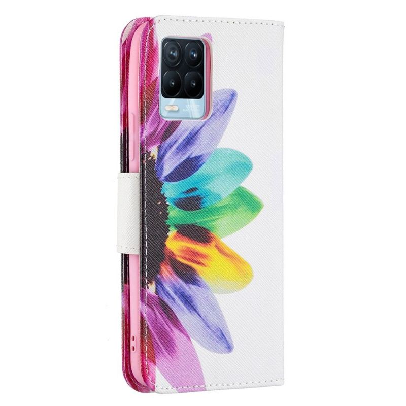 Obudowa Etui Na Telefon do Realme 8 / 8 Pro Kolorowe Płatki