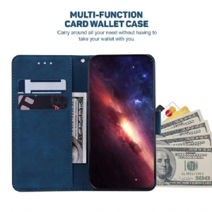 Etui do Oppo Find X5 Lite Etui Folio Folio Paski Ze Sztucznej Skóry