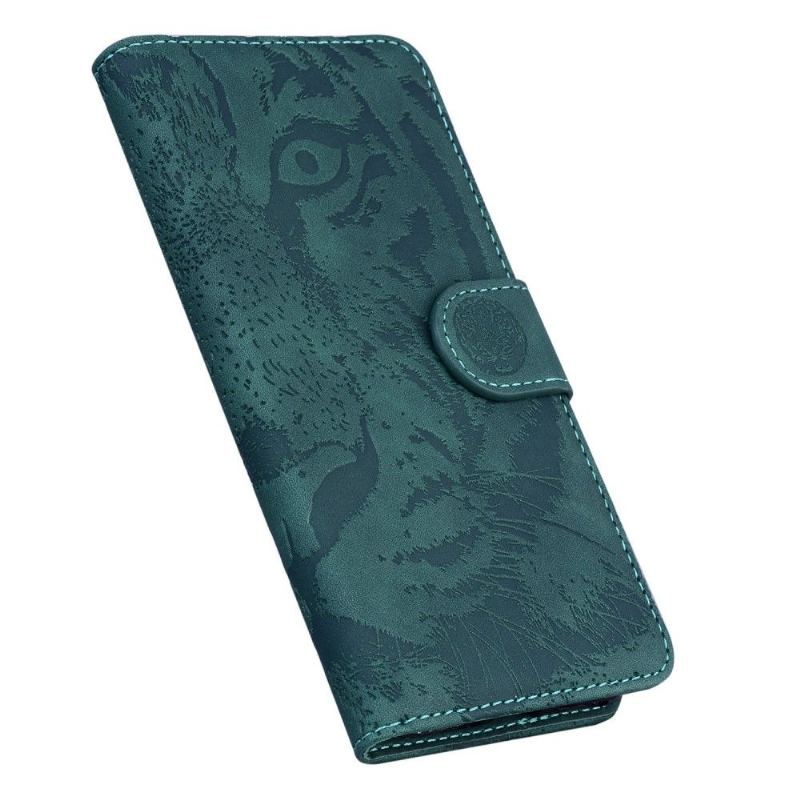 Etui Folio do Oppo Find X5 Lite Exbossed Tiger