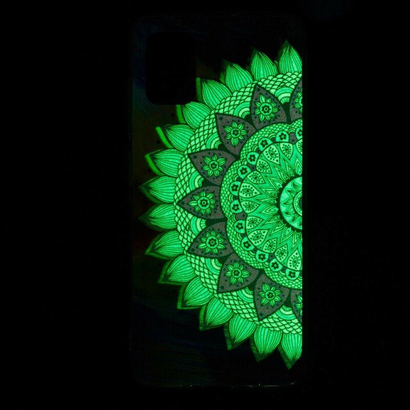 Etui do Xiaomi Redmi Note 10 / 10S Fluorescencyjna Kolorowa Mandala