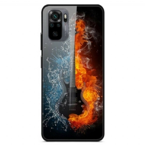 Etui do Xiaomi Redmi Note 10 / 10S Gitara Ze Szkła Hartowanego